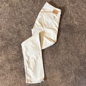 Women's Cream Jeans